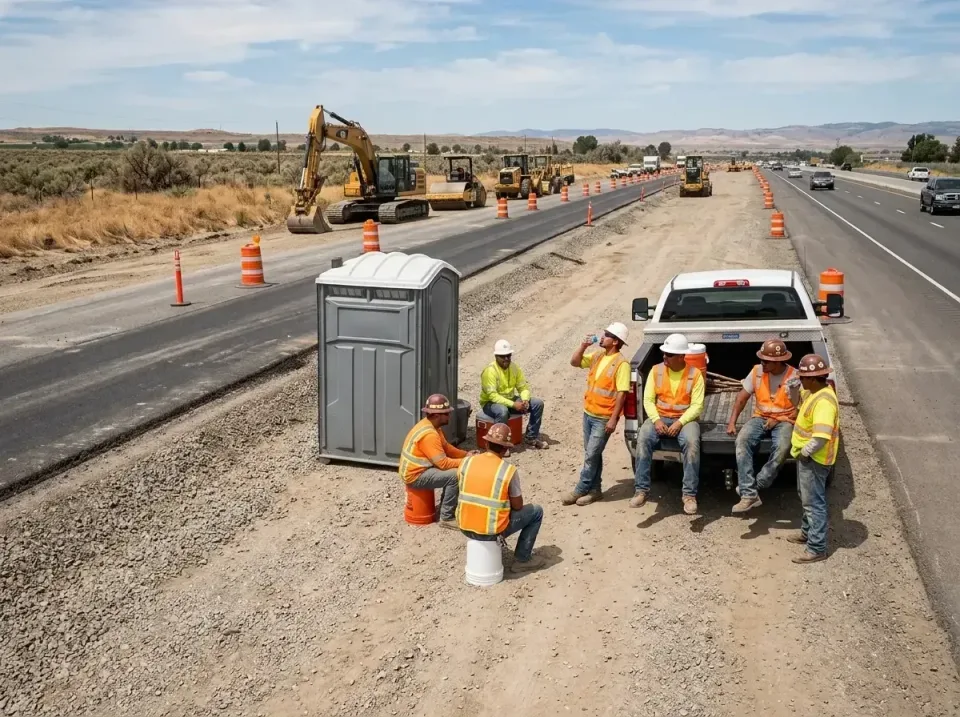highway-road-construction-crew-007 — frequently asked questions, Porta Potty and Restroom Rentals in Durand, MI